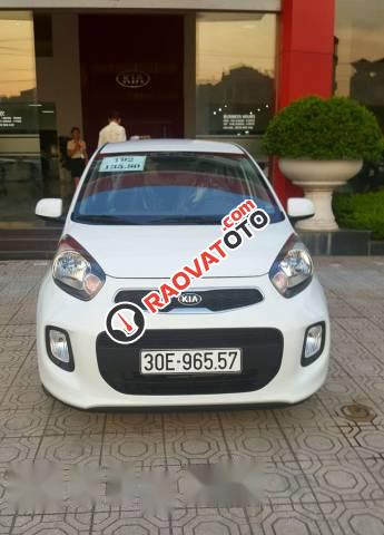 Bán xe Kia Morning năm 2017, màu trắng, 370tr-1