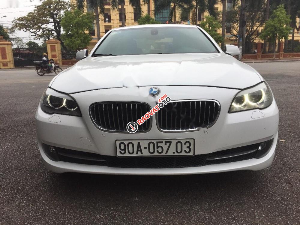 Bán ô tô BMW 5 Series 523i đời 2011, màu trắng, xe nhập-8