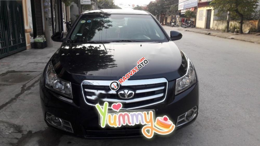 Bán Daewoo Lacetti đời 2009, màu đen, xe nhập-1