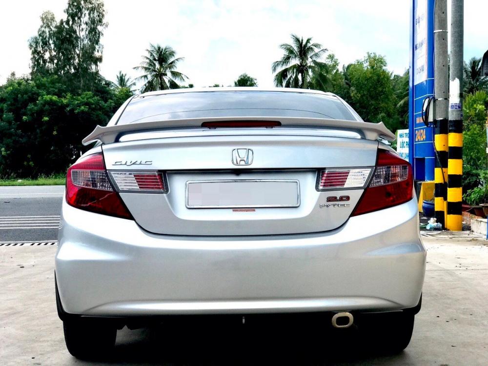 Bán Honda Civic 2.0AT đời 2014, màu bạc, nhập khẩu-4