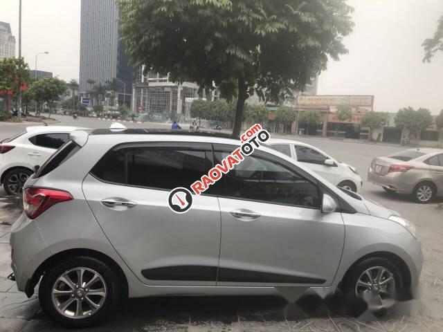 Bán xe Hyundai Grand i10 1.25MT đời 2016, màu bạc số sàn-1