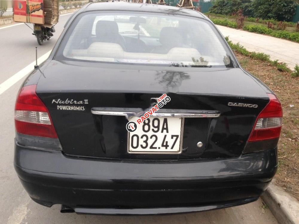 Cần bán lại xe Daewoo Nubira đời 2003, màu đen giá cạnh tranh-5