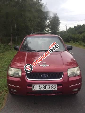 Bán Ford Escape XLT 3.0 đời 2001, màu đỏ số tự động-2