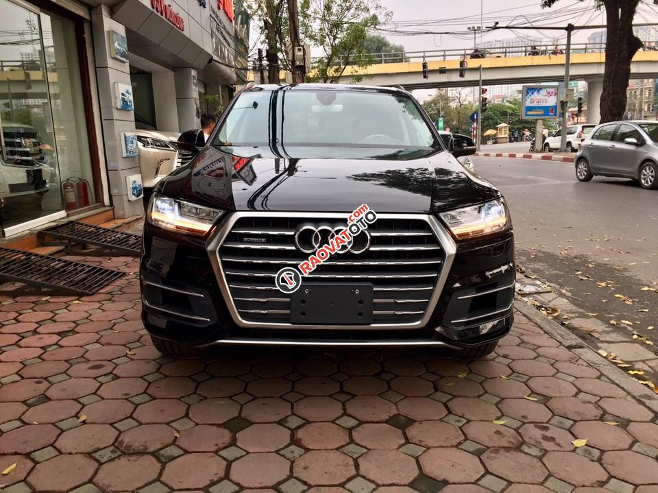 Bán Audi Q7 3.0 đời 2017, màu đen, xe nhập Mỹ, mới 100%. LH 093.798.2266-1