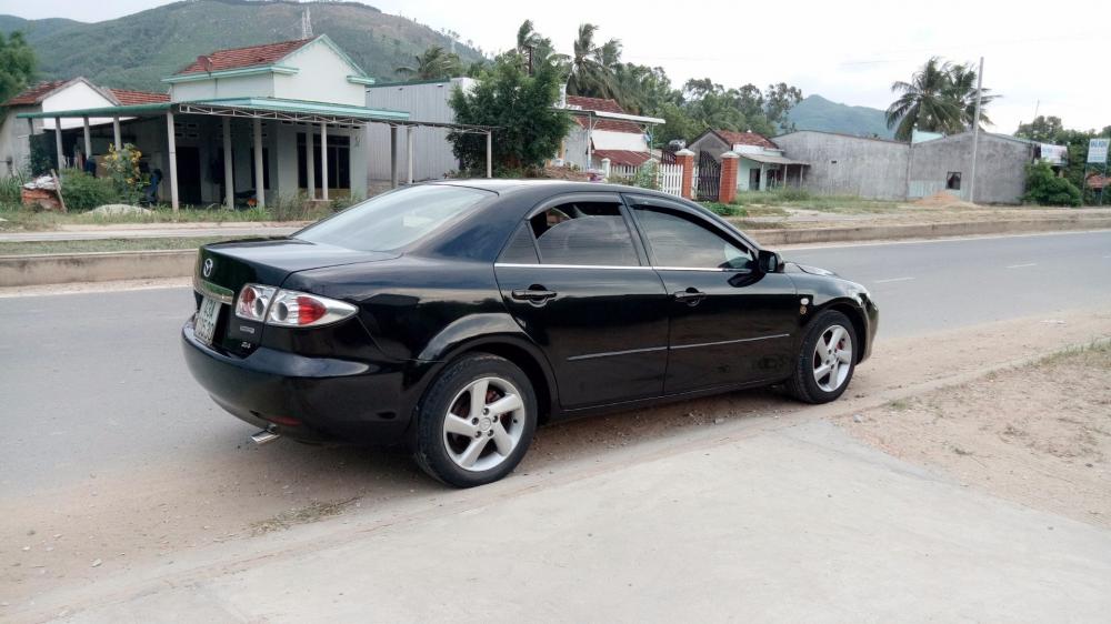 Bán Mazda 6 2003, màu đen, xe nhập, xe gia đình-1