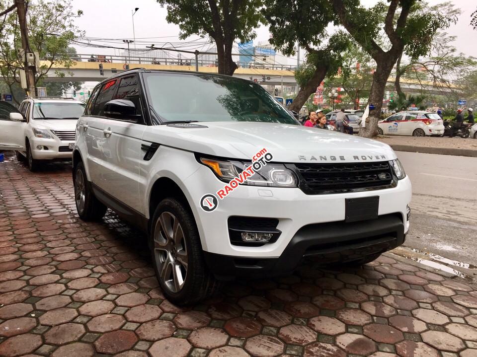 Bán LandRover Sport HSE đời 2017, màu trắng nội thất đỏ, nhập Mỹ, xe mới 100%-2