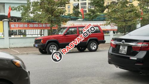 Bán Jeep Cherokee 4.0 MT 1996, màu đỏ, giá chỉ 125 triệu-10