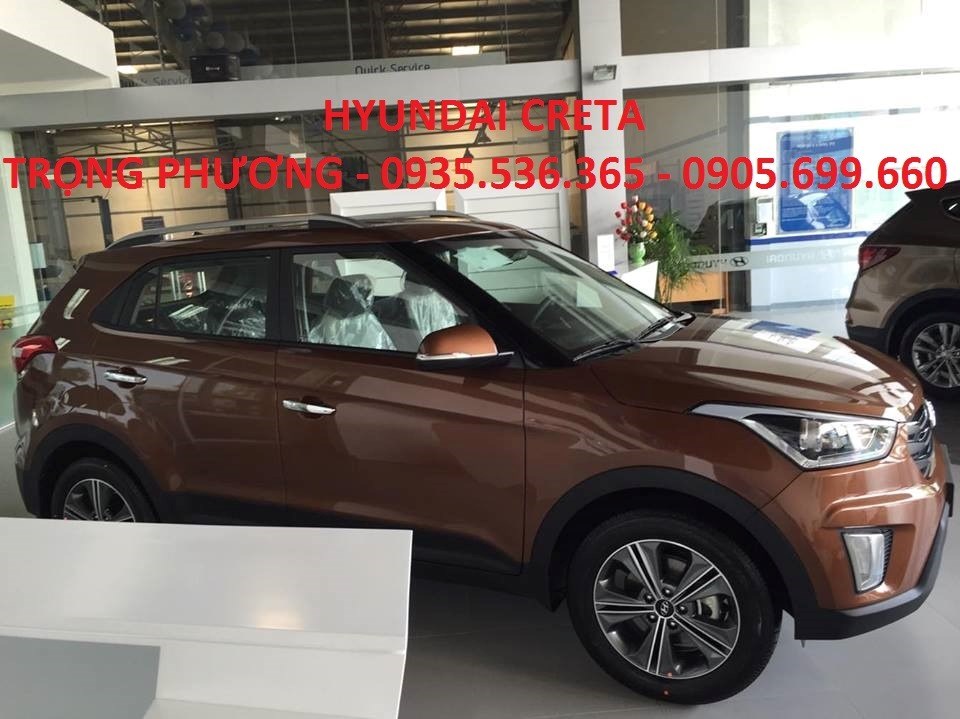 Bán ô tô Hyundai Creta đời 2017, màu nâu, nhập khẩu  -9