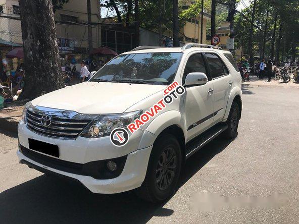 Cần bán lại xe Toyota Fortuner 2.7AT Sportivo 2015, màu trắng-1