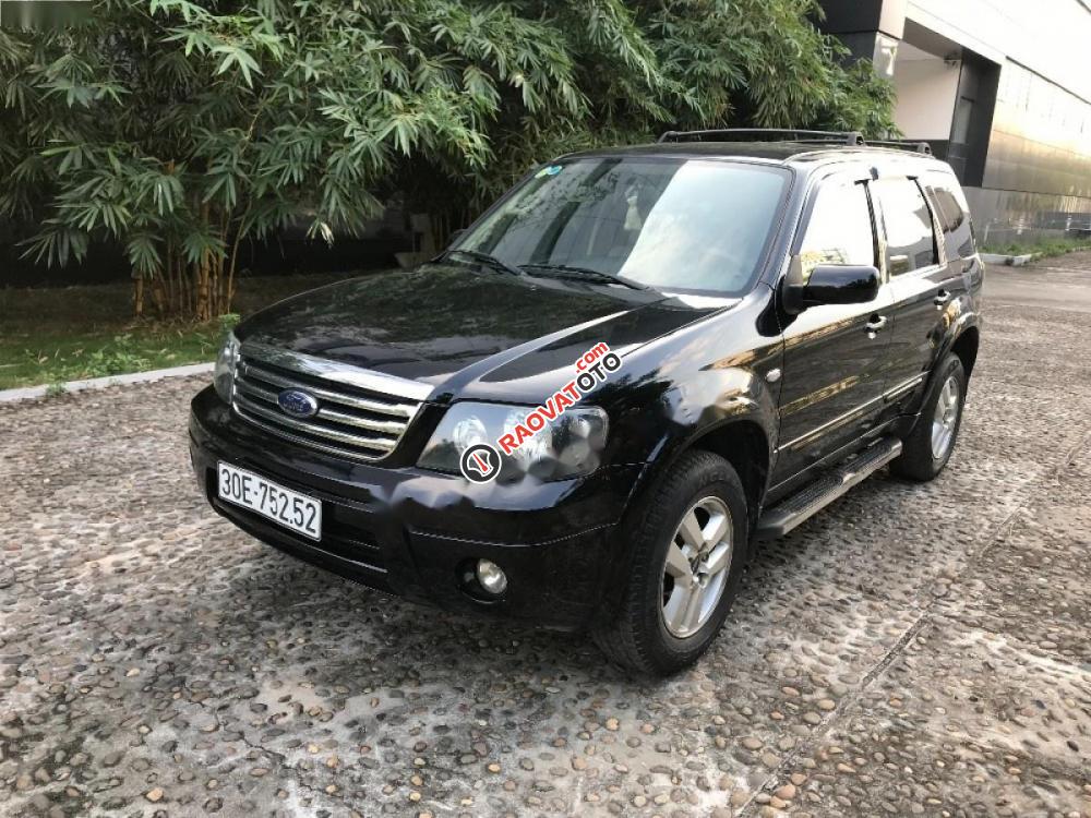 Bán Ford Escape XLS đời 2008, màu đen-2