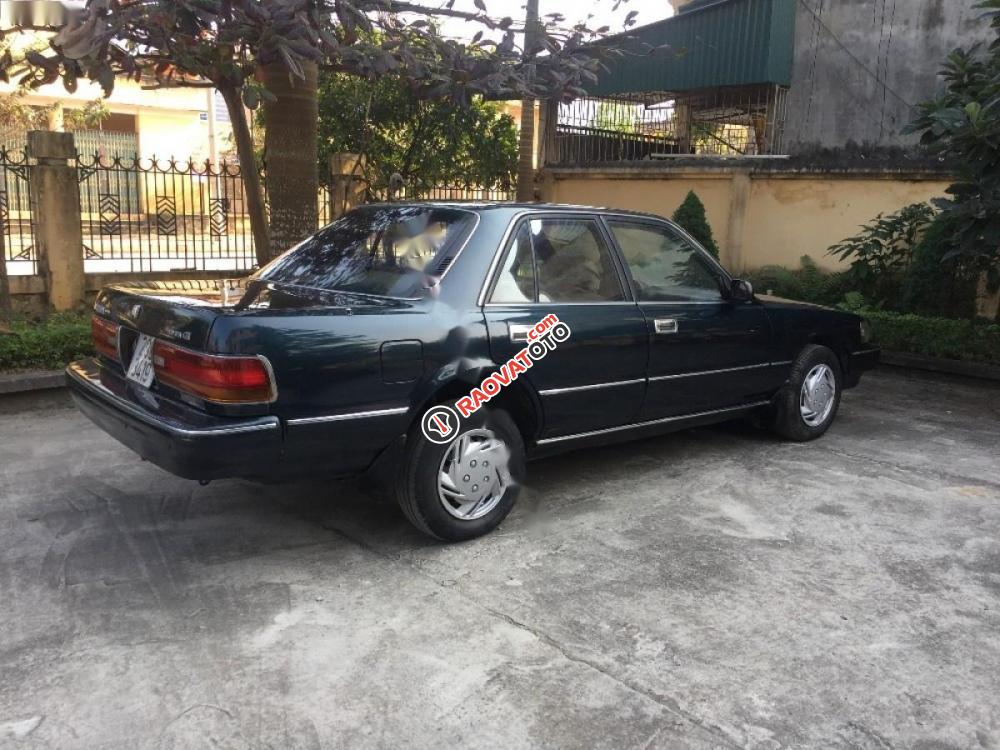 Bán Toyota Cressida GL 2.4 đời 1996, màu xanh lam, nhập khẩu số tự động, giá 135tr-3