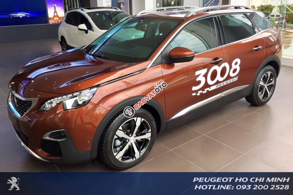 Peugeot Hồ Chí Minh TPHCM, Peugeot 3008, đưa trước 380 triệu nhận xe, tặng bảo hiểm vật chất thân xe 01 năm-0