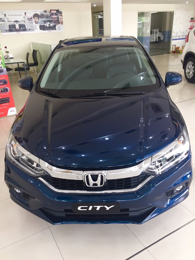 Bán ô tô Honda City đời 2017, màu xanh lam, nhập khẩu  -5