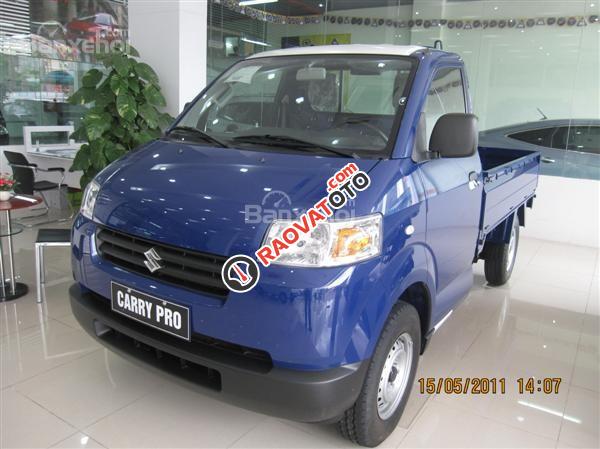 Suzuki Super Carry Pro năm 2016, màu xanh giá cạnh tranh-0