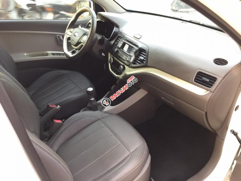 Bán xe Kia Morning 1.25 MT năm 2017, màu trắng chính chủ-7