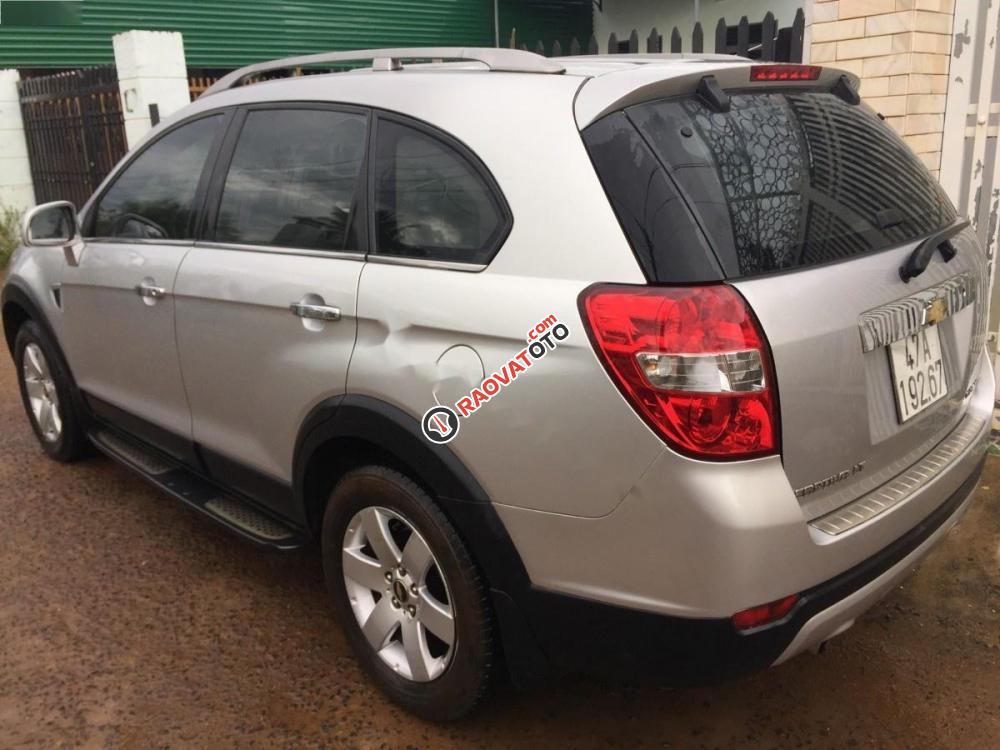 Bán ô tô Chevrolet Captiva đời 2007, màu bạc-4