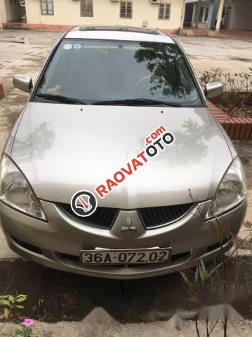 Cần bán gấp Mitsubishi Lancer 1.6 đời 2008, màu bạc, số tự động-1