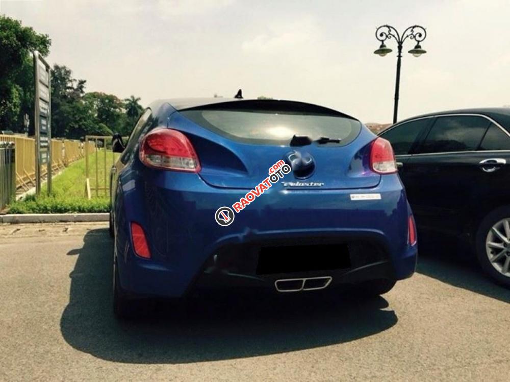 Cần bán lại xe Hyundai Veloster 1.6AT đời 2012, màu xanh lam, xe nhập chính chủ, giá 475tr-0