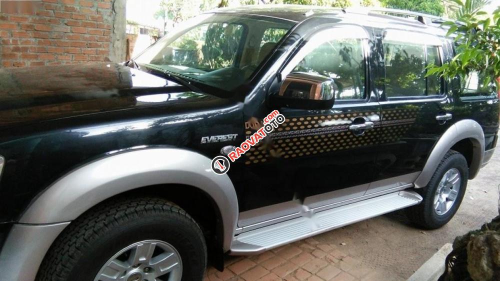 Cần bán xe Ford Everest đời 2008, màu đen chính chủ-2