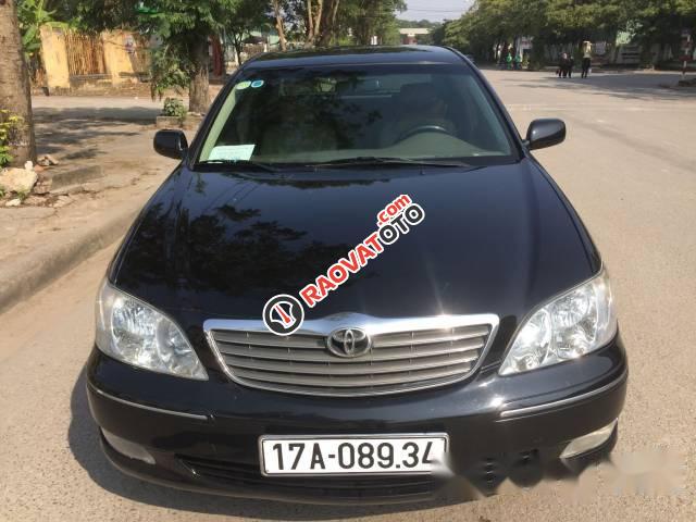 Bán xe Toyota Camry 2.4 đời 2004, màu đen-1