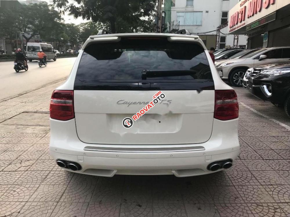 Bán xe Porsche Cayenne 4.8 GTS sản xuất 2008, màu trắng, xe nhập-4