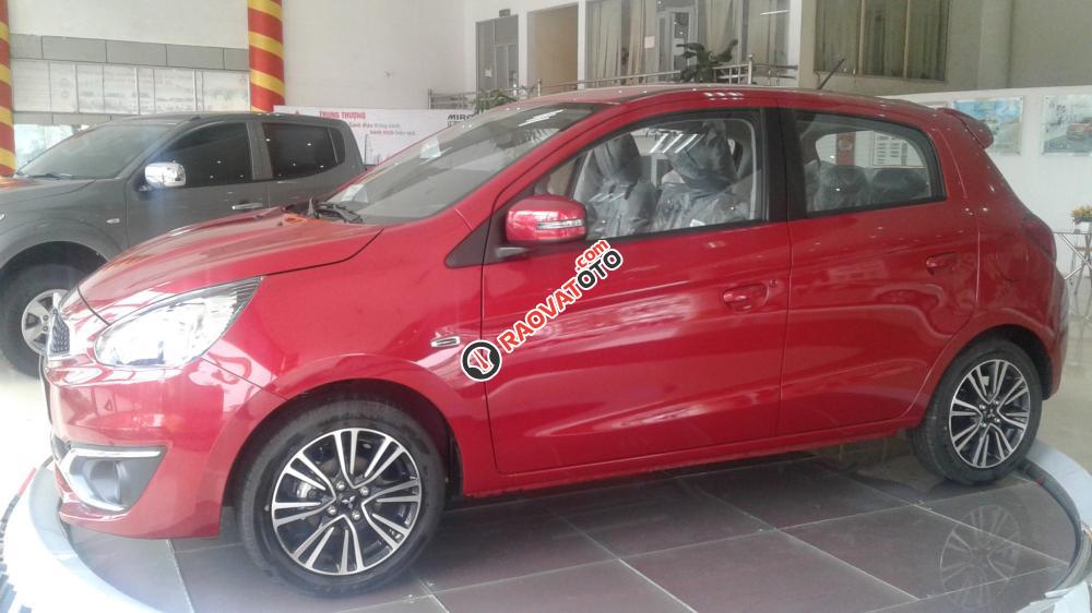 Xe Mirage màu đỏ Đà Nẵng, Mitsubishi Mirage số tự động Đà Nẵng-3