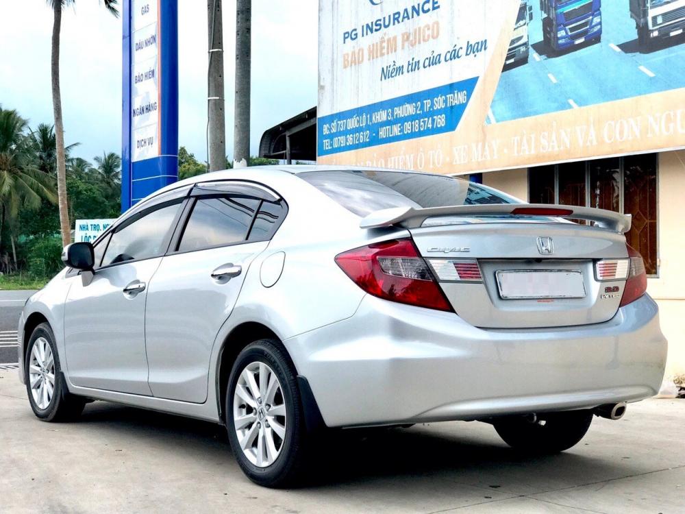 Bán Honda Civic 2.0AT đời 2014, màu bạc, nhập khẩu-3