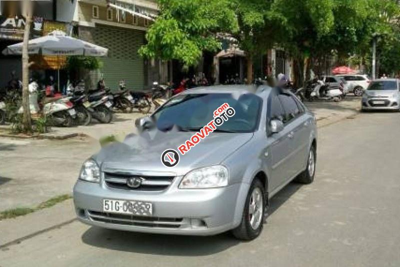 Bán Daewoo Lacetti EX 1.6MT đời 2010, màu bạc-1