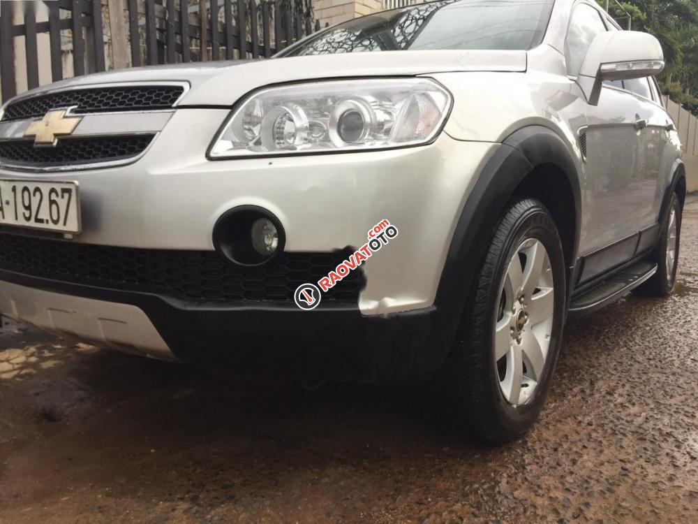 Bán ô tô Chevrolet Captiva đời 2007, màu bạc-5