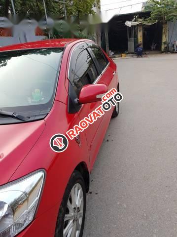 Cần bán lại xe Toyota Vios 2010, màu đỏ, chính chủ giá cạnh tranh-2