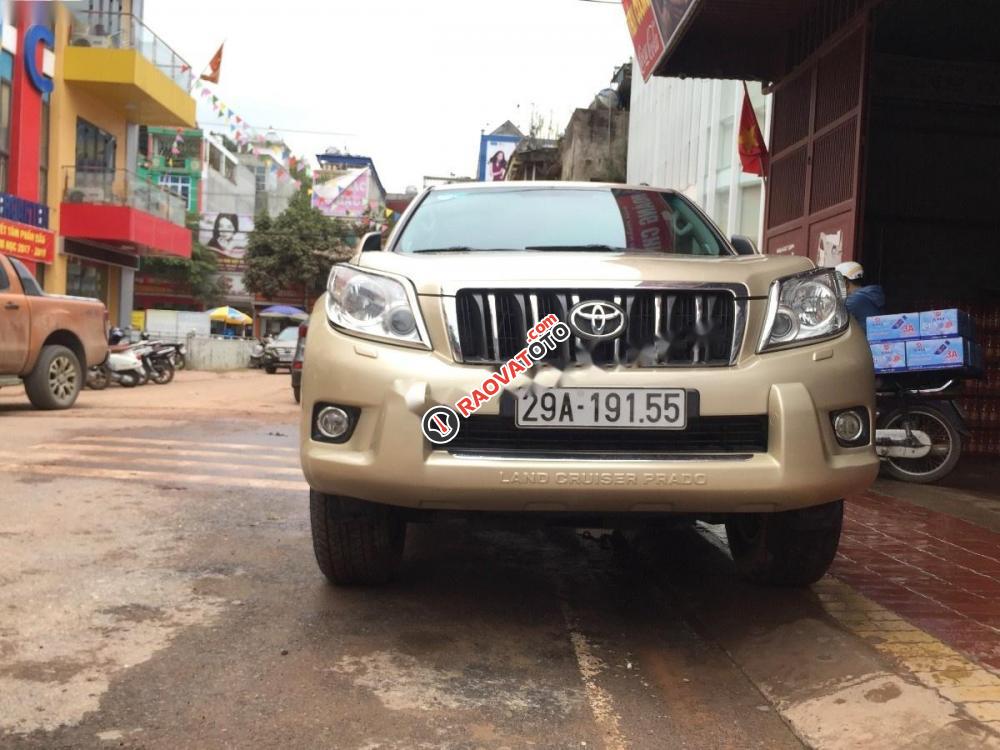 Cần bán lại xe Toyota Prado TXL 2.7 đời 2011, màu vàng, nhập khẩu nguyên chiếc-2