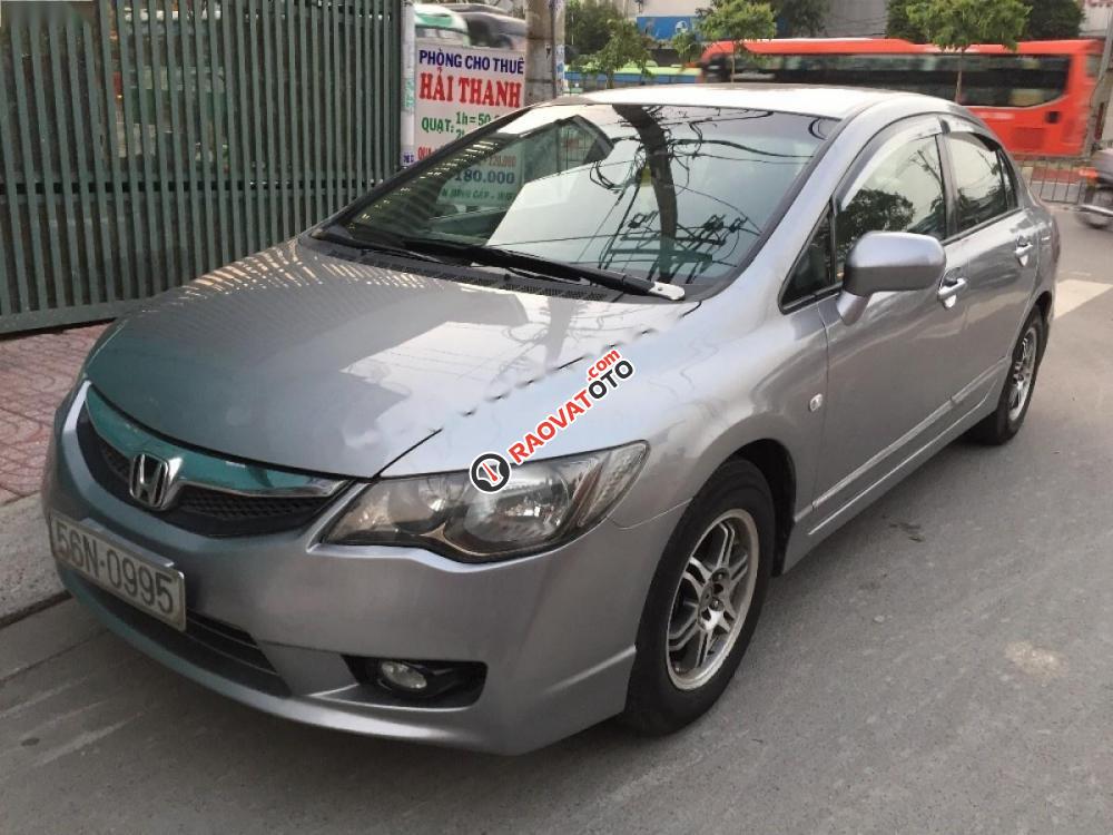 Cần bán lại xe Honda Civic 1.8AT đời 2009, màu xám, giá 365tr-0