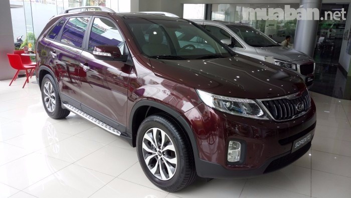 Cần bán xe Kia Sorento đời 2017, màu đỏ, nhập khẩu nguyên chiếc-0