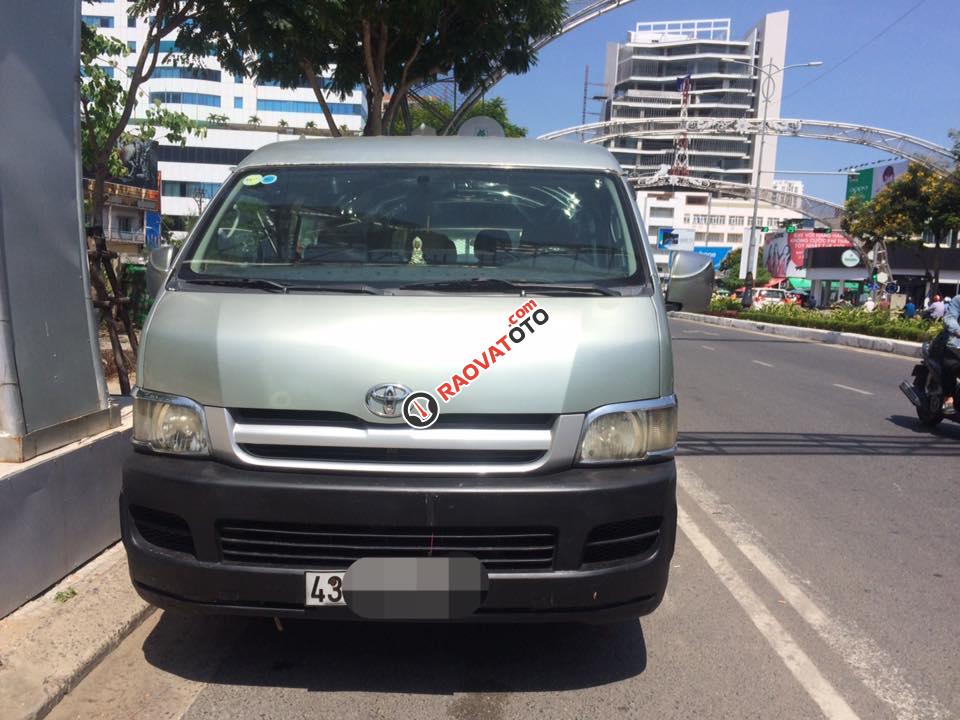 Bán xe Toyota Hiace đời 2009, màu xanh lam, 328 trieu-1