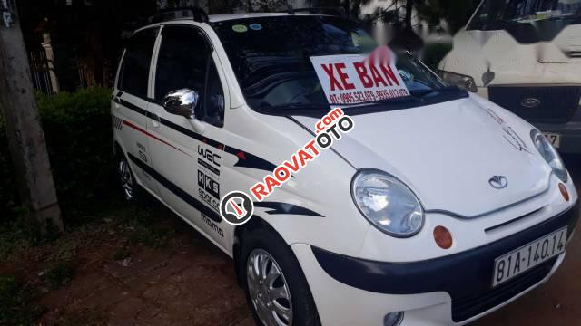 Bán gấp Daewoo Matiz SE năm 2007, màu trắng chính chủ, giá tốt-0