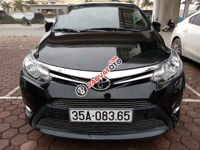 Bán xe Toyota Vios E đời 2016, màu đen số sàn-0