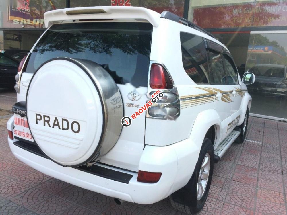 Cần bán xe Toyota Prado GX 2.0 MT đời 2006, màu trắng, nhập khẩu Nhật Bản  -9