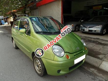 Chính chủ bán xe Daewoo Matiz đời 2008, màu xanh nõn chuối, nhập khẩu 115tr-3