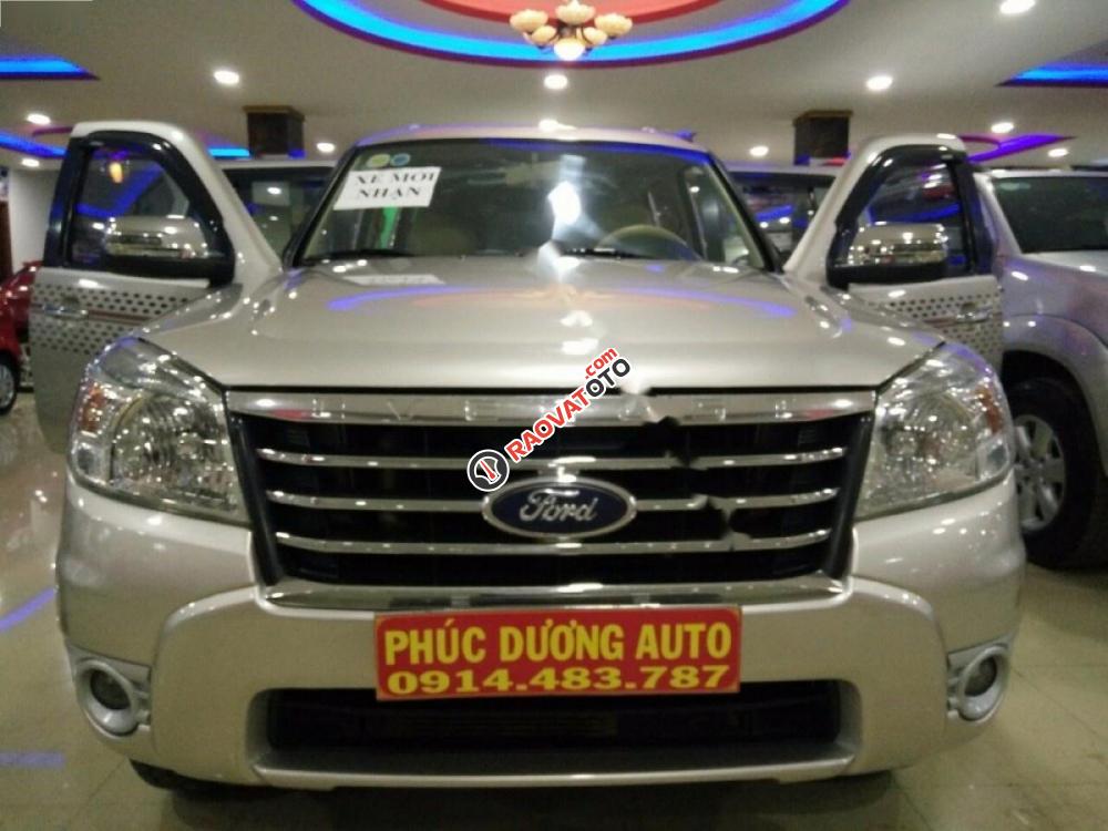 Bán ô tô Ford Everest đời 2010, màu bạc chính chủ, 520 triệu-8