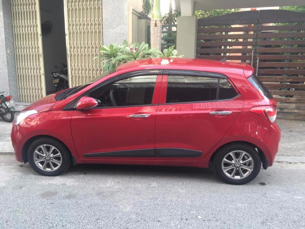 Cần bán lại xe Hyundai Grand i10 đời 2015, màu đỏ, nhập khẩu-7