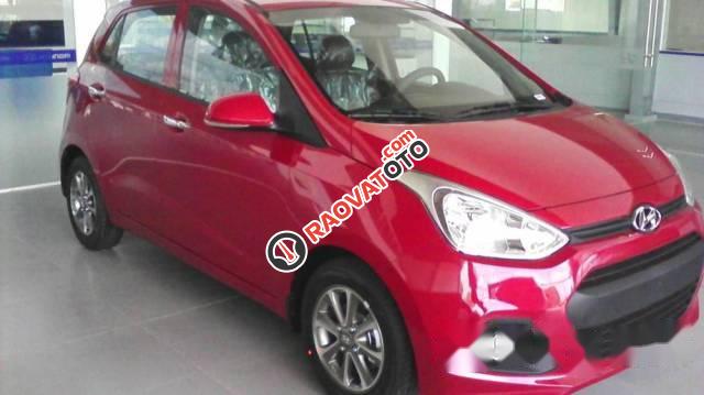 Cần bán Hyundai Grand i10 đời 2017, màu đỏ-0