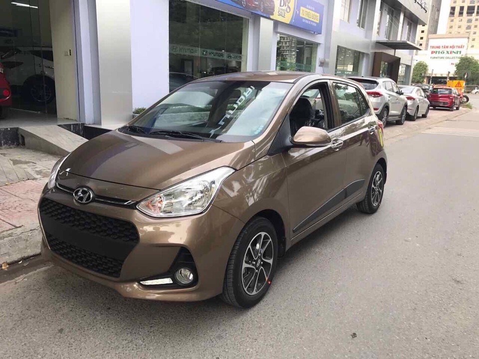 Bán xe Hyundai Grand i10 đời 2017, màu trắng, nhập khẩu  -9