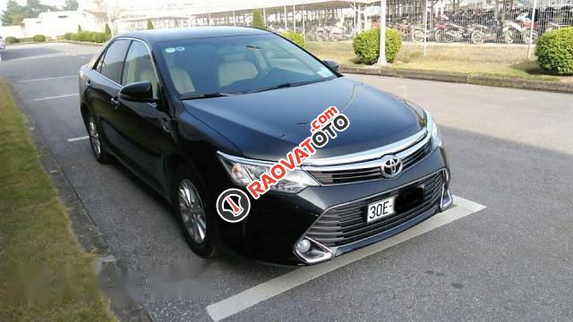 Bán xe Toyota Camry 2.0E đời 2016, màu đen-1