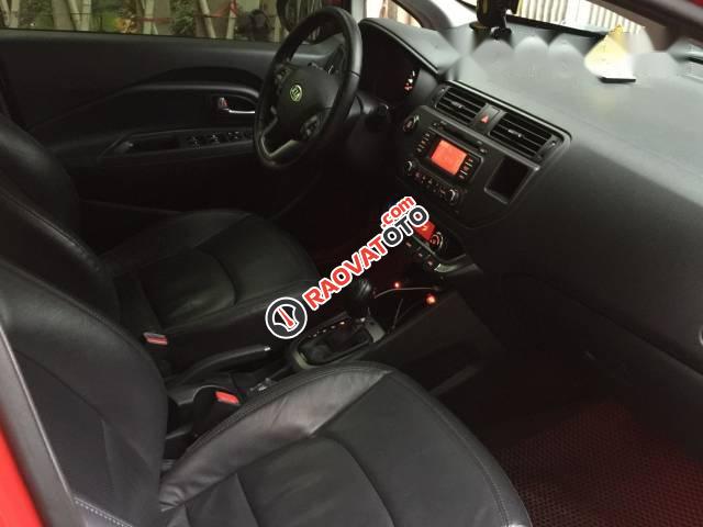 Bán xe Kia Rio đời 2012, màu đỏ, nhập khẩu-4