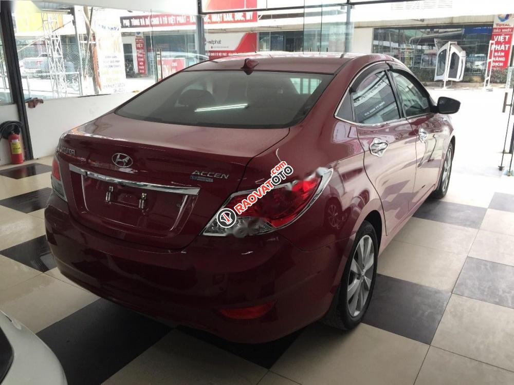 Bán ô tô Hyundai Accent năm 2012, màu đỏ, nhập khẩu chính chủ-0