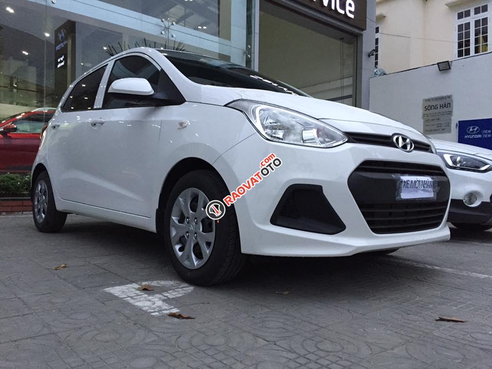 Hyundai Đà Nẵng cần bán Hyundai i10 đời 2018, chạy dịch vụ, màu trắng, nhập khẩu, 310 triệu. LH 0905976950-3