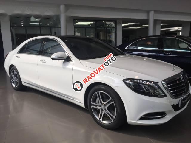 Bán Mercedes S400 sản xuất 2017, màu trắng, nhập khẩu-1