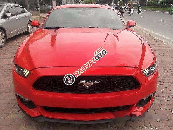 Bán Ford Mustang Ecoboost đời 2015, màu đỏ, nhập khẩu-0