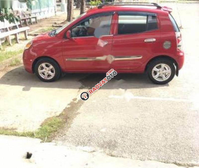 Bán Kia Picanto đời 2008, màu đỏ, xe nhập số tự động-1