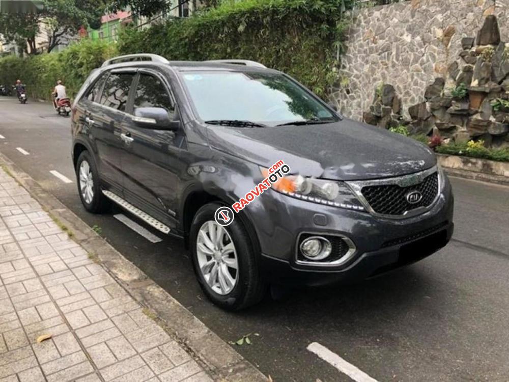 Bán Kia Sorento GAT 2.4L 2WD đời 2014, màu xám, giá chỉ 675 triệu-1